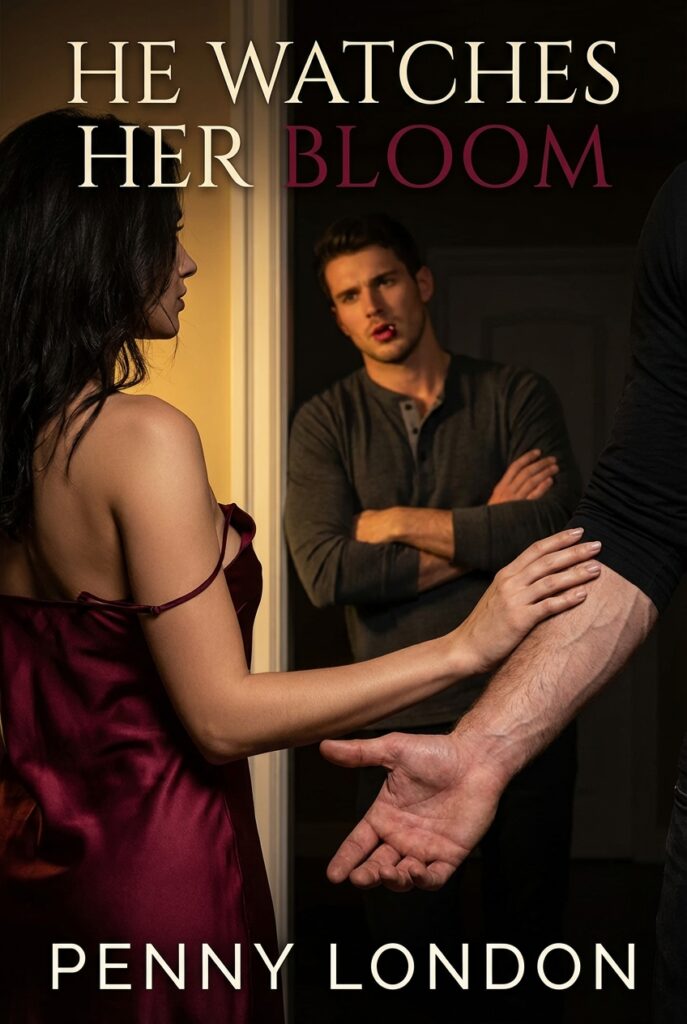 He Watches Her Bloom